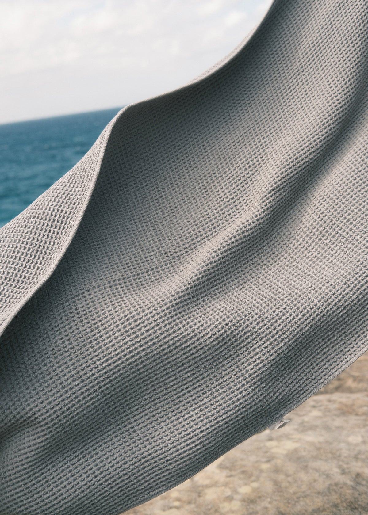 今治 Waffle Towel [Grey]